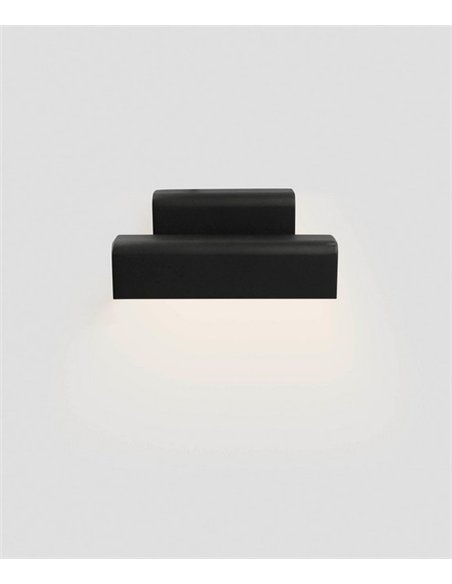 Aplique de pared Balic - Faro - Lámpara de exterior negra