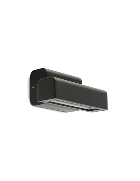 Aplique de pared Balic - Faro - Lámpara de exterior negra