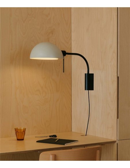 Aplique de pared Dominica - Faro - Lámpara con brazo largo y pantalla orientable