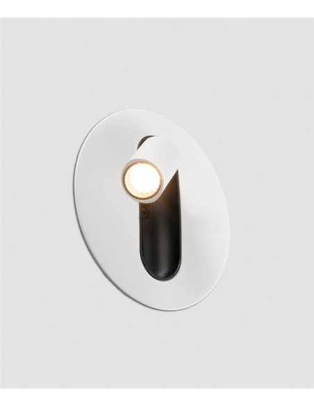 Aplique de pared Timit - Faro - Lámpara de lectura orientable