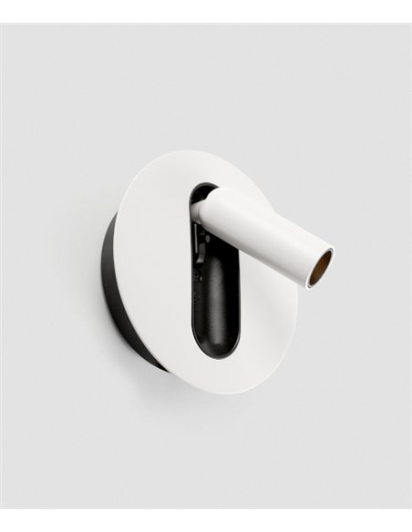 Aplique de pared Timit - Faro - Lámpara de lectura orientable