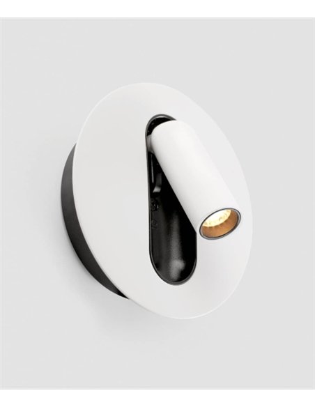 Aplique de pared Timit - Faro - Lámpara de lectura orientable
