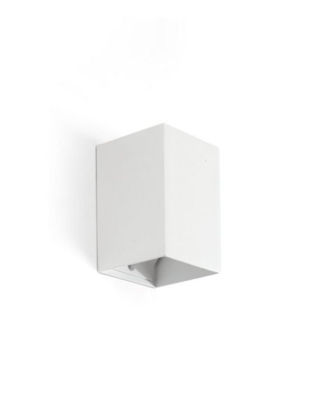 Aplique de pared Lune - Faro - Lámpara cuadrada blanca