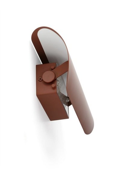 Aplique de pared Novo - Faro - Lámpara minimalista abatible en 3 posiciones