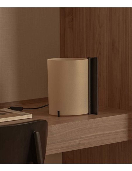 Lámpara de mesa Cata - Faro - Lámpara de madera FSC