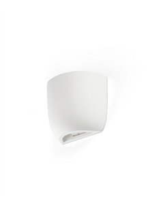 Aplique de pared Kappu - Faro - Lámpara moderna de yeso, luz bidireccional 2