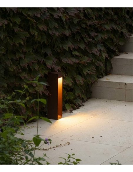 Baliza de exterior Cerler - Faro - Lámpara de exterior con luz regulable