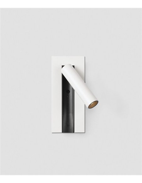 Aplique de pared Gabo - Faro - Lámpara de lectura con lector orientable
