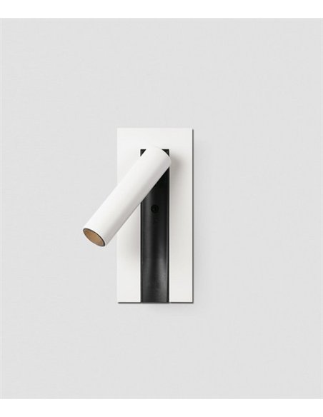 Aplique de pared Gabo - Faro - Lámpara de lectura con lector orientable