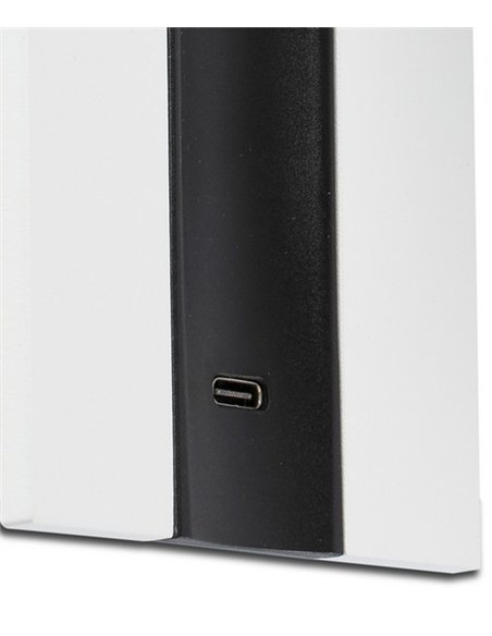 Aplique de pared Gabo - Faro - Lámpara de lectura con USB