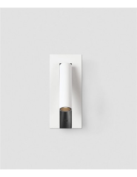 Aplique de pared Gabo - Faro - Lámpara de lectura con USB