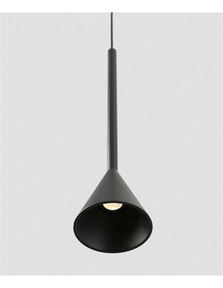 Lámpara colgante Anna - Faro - Diseño minimalista, pantalla cónica