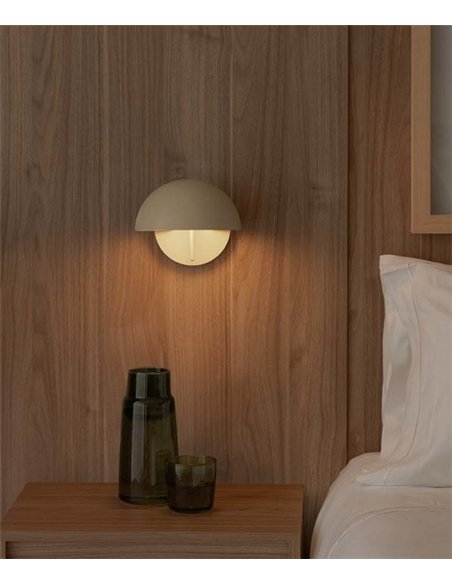 Aplique de pared Matilda - Faro - Lámpara orientable en blanco o negro