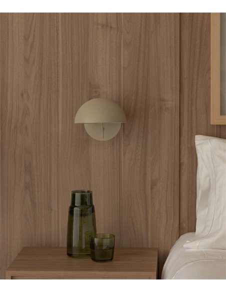 Aplique de pared Matilda - Faro - Lámpara orientable en blanco o negro