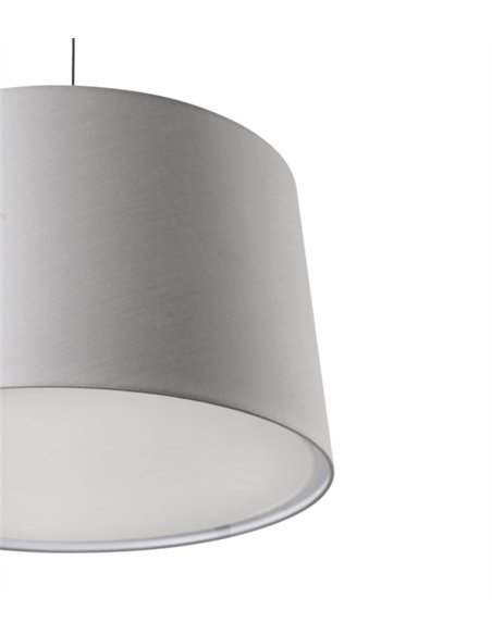 Lámpara colgante Windsor - Faro - Lámpara elegante gris