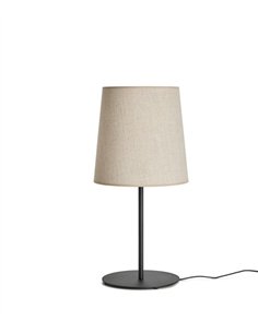Lámpara de mesa Sorrento - Massmi - Pantalla de lino natural 2
