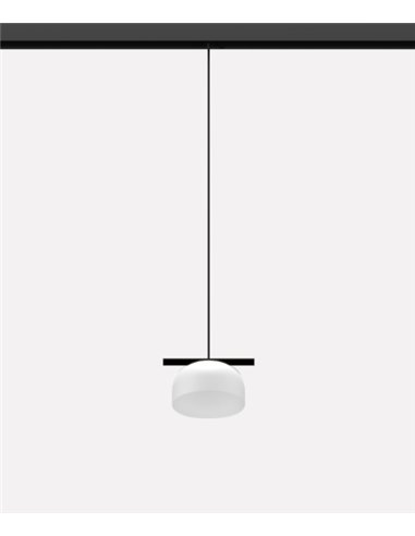 Lámpara colgante de carril 48V Belle Cristal - Nexia - Lámpara de vidrio