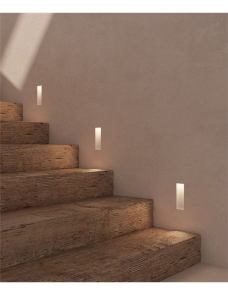 Empotrable de pared Punt - Nexia - Lámpara lineal de exterior