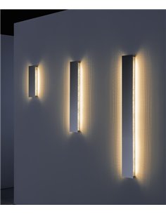 Aplique de pared Umbra - a-emotional light - Diseño lineal en 3 tamaños