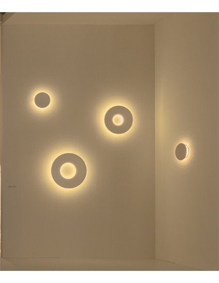 Aplique de pared Umbra Round - a-emotional light - Lámpara minimalista redonda