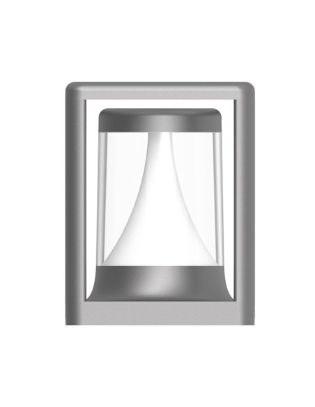 Baliza y sobremuro de exterior Terra - Iberlamp - Diseño de antracita LED