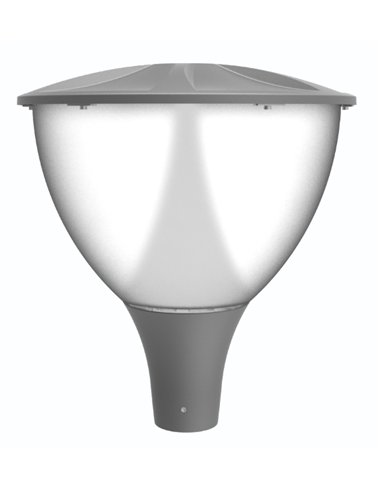 Cabezal farola de exterior Inka - Iberlamp - Lámpara antracita