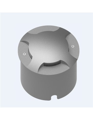 Lámpara empotrable de suelo Mijas - Iberlamp - Lámpara de exterior LED, antracita
