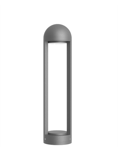 Baliza de exterior Gate - Iberlamp - Lámpara antracita, 60 cm