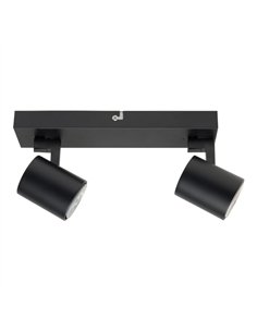 Foco de techo Kaplan - FORLIGHT - Lámpara orientable con 2 luces 2