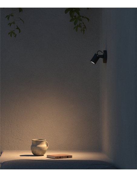 Aplique de pared Vista - FORLIGHT - Lámpara de exterior orientable