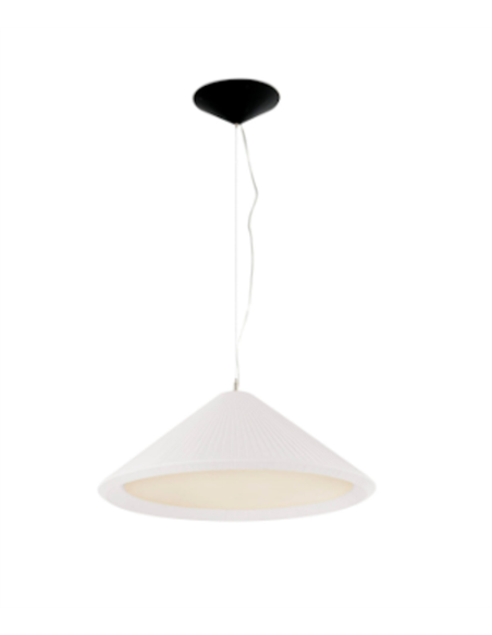 Lámpara colgante Saigon - Faro - Pantalla encintada, diseño decorativo