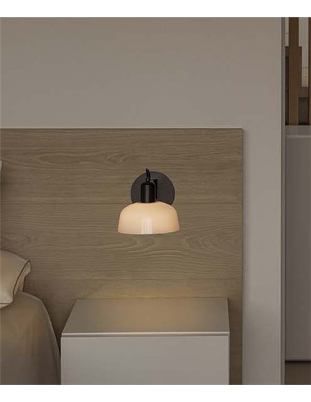 Aplique de pared Tatawin – Faro – Lámpara moderna con pantalla dirigible