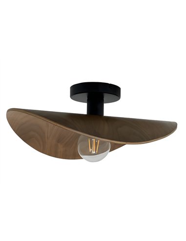 Plafón de techo Makala – IDP Lampshades – Lámpara elegante de madera