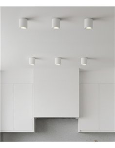 Foco de exterior Vanduo - ACB - Foco de diseño moderno, forma cilíndrica