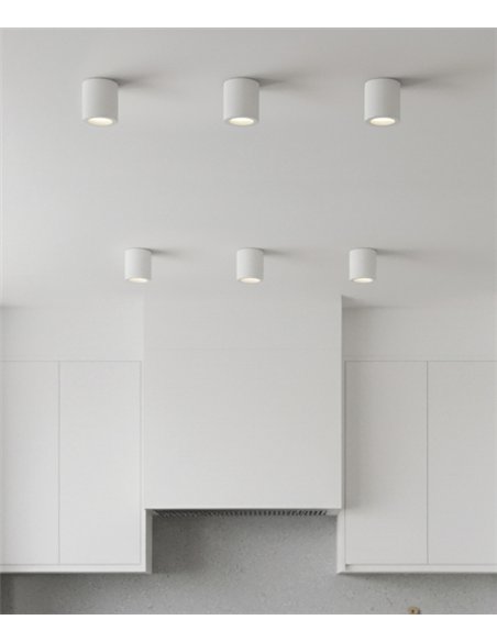 Foco de exterior Vanduo - ACB - Foco de diseño moderno, forma cilíndrica