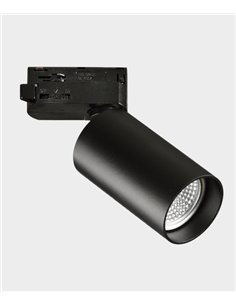 Foco de Carril Zoom - ACB - LED orientable para techo en negro y blanco 2