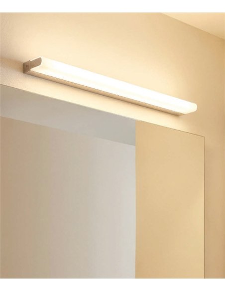 Aplique de pared Tesla - ACB - Lámpara para espejo de baño en cromo