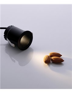 rev-Downlight de techo Dot – ACB – Aluminio blanco/negro, LED 3000K, Ø 4,5 cm