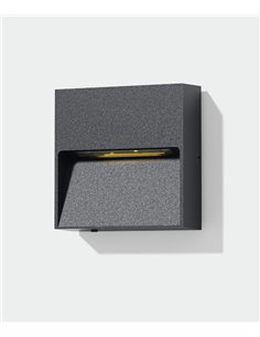 Aplique de pared exterior Nashira - ACB - Lámpara LED de señalización 2