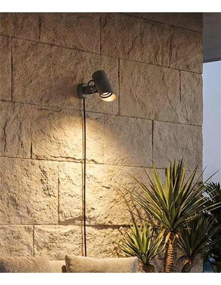 Proyector de exterior Seiren - ACB Lighting - Foco LED de jardín con piqueta