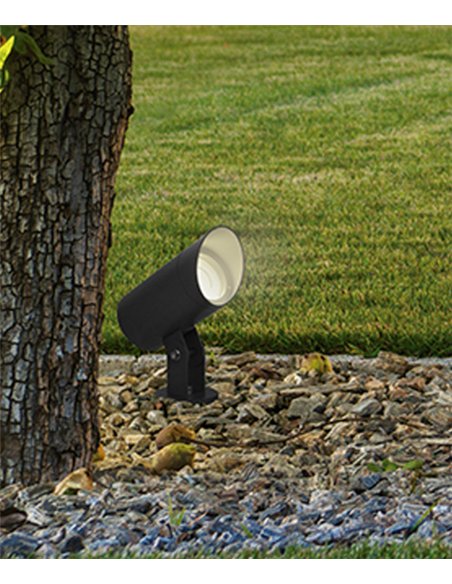 Proyector de exterior Seiren - ACB Lighting - Foco LED de jardín con piqueta