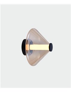 Aplique de pared Yara - ACB - Aplique LED moderno de cristal 2