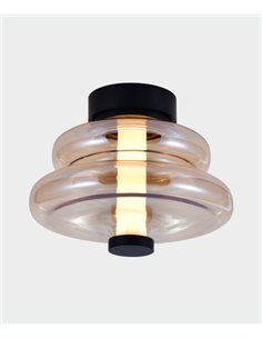 Lámpara de techo/pared Sira - ACB - Lámpara LED decorativa de cristal 2