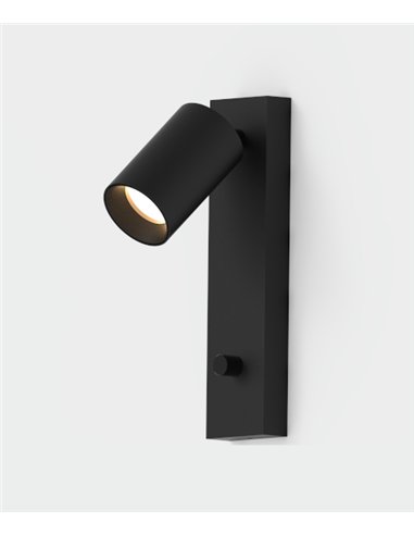 Aplique de lectura Gina - ACB - Aplique orientable con interruptor regulable