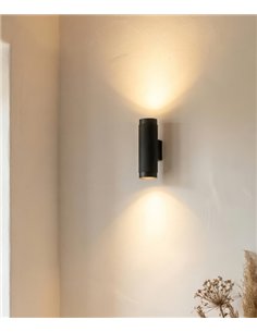 Aplique de pared Lux - ACB - Lámpara LED cilíndrica de luz bidireccional