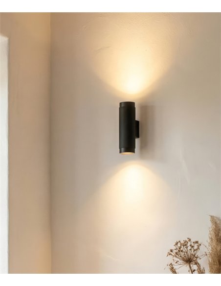 Aplique de pared Lux - ACB - Lámpara LED cilíndrica de luz bidireccional