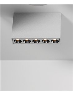 Plafón de techo Invisible - ACB Lighting - Foco LED rectangular moderno