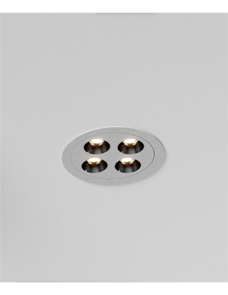 Empotrable de techo Invisible - ACB - Foco LED empotrado circular Ø 8.5 cm