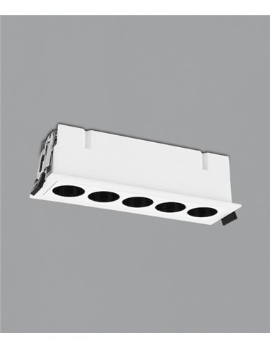 Empotrable de techo multipunto Invisible - ACB - Foco LED rectangular de techo