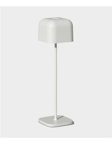Lámpara de mesa portátil Stroll - ACB - Lámpara LED recargable y regulable con botón táctil